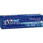 Crest 3D White Arctic Fresh Icy Cool Mint Fluoride Toothpaste, 0.85 oz
