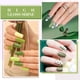 thumbnail image 4 of Set de esmaltes de uñas en gel CANNI Emerald Green, 9 ml x 6 para niñas, 4 of 9