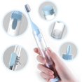 thumbnail image 2 of Jinsinto Foldable Travel Toothbrush, Travel Toothbrush, Portable Soft Bristle Toothbrush with Toothpaste Dispenser,, 2 of 5