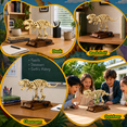 thumbnail image 3 of Joycrown T-Rex Dinosaur Fossil Model Building Set with Movable Joints, Gear-Driven Movement and Display Base, Display Models Collectible Gift for Dinosaur Fossil Enthusiasts(289 PCS), 3 of 8