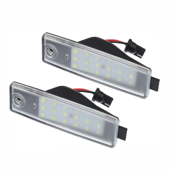 Yassdwbn 2x LED License Plate Light For Toyota Highlander 2008-13 For Lexus RX300 1999-03