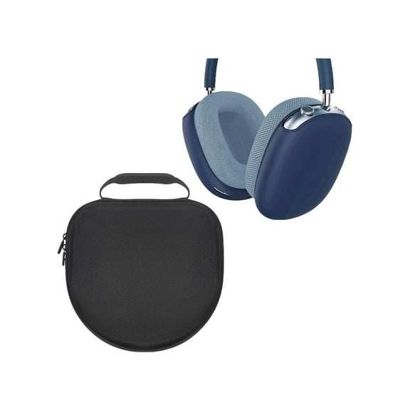 SaharaCase Travel Carry Case for Apple AirPods Max Bundle with Airpods Max Covers (HP00015-HP00002)
