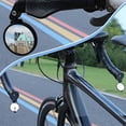 thumbnail image 5 of Bicycle Rearview Mirror 2 Pieces Bicycle Rearview Mirror Electric Scooter Retro Scooter Electric Handlebar Convex Mirror for Handlebar 360 Adjustable, 5 of 5