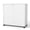 White, variant on VICESIM 10 Cu.Ft Resin Outdoor Cabinet White Space Saving Shed For Balcony Corner And Entrance Organization