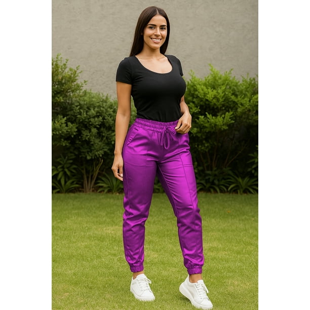 Jogger elegante Magenta grande