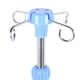 thumbnail image 3 of Soporte para suero intravenoso portátil, soporte para infusión de acero inoxidable de altura ajustable con 4 ganchos Saludable Fugacal  NO, 3 of 7
