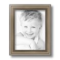 thumbnail image 2 of ArtToFrames 7" x 9" Regency Silver Picture Frame, 7x9 inch Silver Wood Poster Frame (WOM-5023),  Pack, 2 of 7