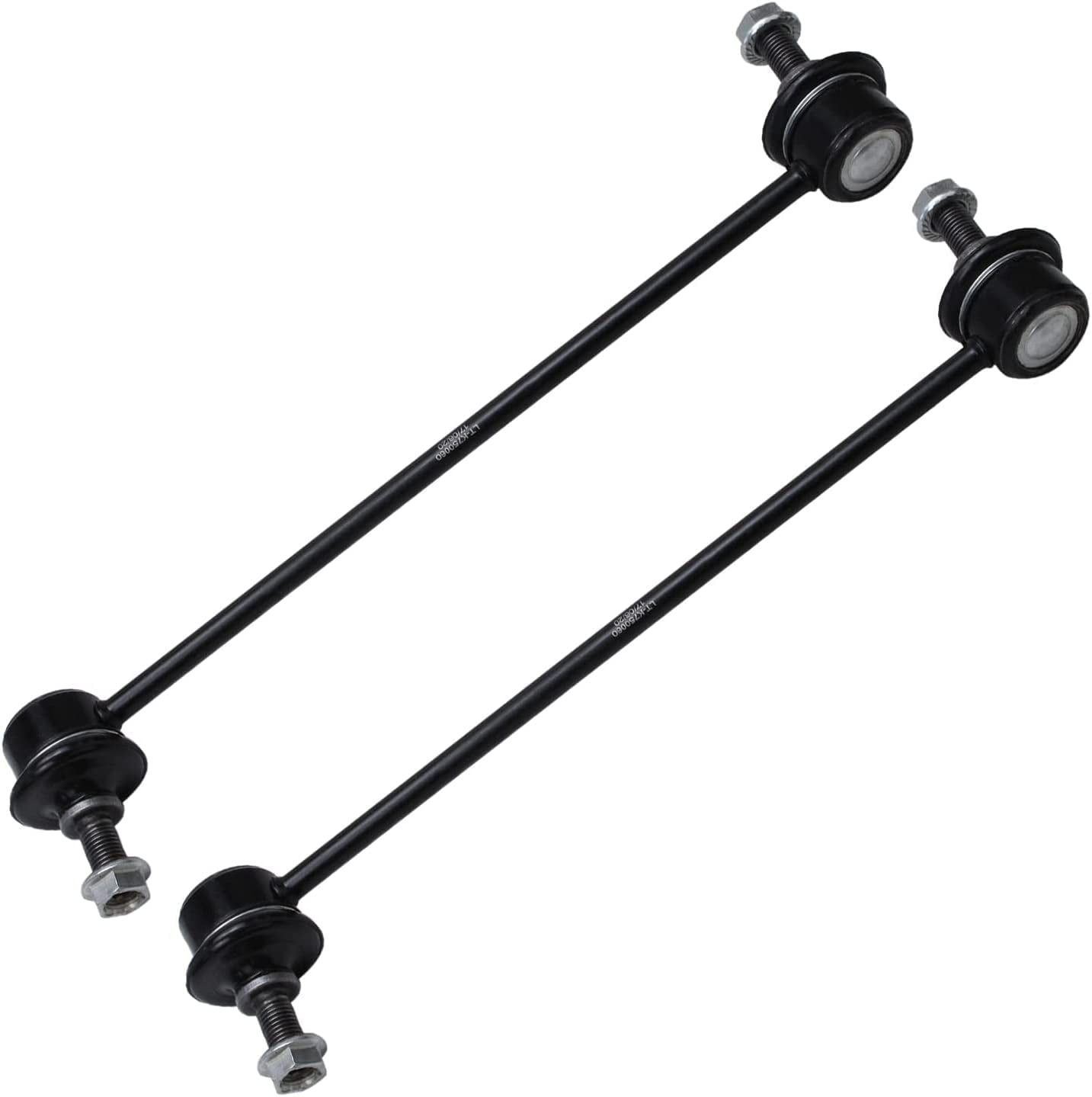 Detroit Axle - 4pc Front End Control Arms Kit for 2007-2013 Suzuki SX4 2 Lower Control Arms w/Ball Joints Assembly 2 Sway Bar Links 2008 2009 2010 2011 2012 Replacement