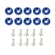 thumbnail image 1 of Kenally 10 unids/set, modificación de coche, arandela de parachoques trasero delantero, pernos de placa de matrícula Exterior, tornillo M6, automóvil Vehículos, repuestos y accesorios Mis Azul Kenally VI018496-05, 1 of 6