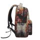 thumbnail image 3 of Easygdp Romantic Flower Fox Couple Mochila Ergonómica Versátil para Laptop - Múltiples Bolsillos, Correas Ajustables, Unisex para Escuela, Viajes y Actividades al Aire Libre-One Size, 3 of 5