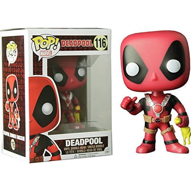 Pop Vinyl Funko Marvel Deadpool con Rubber Chicken Exclus
