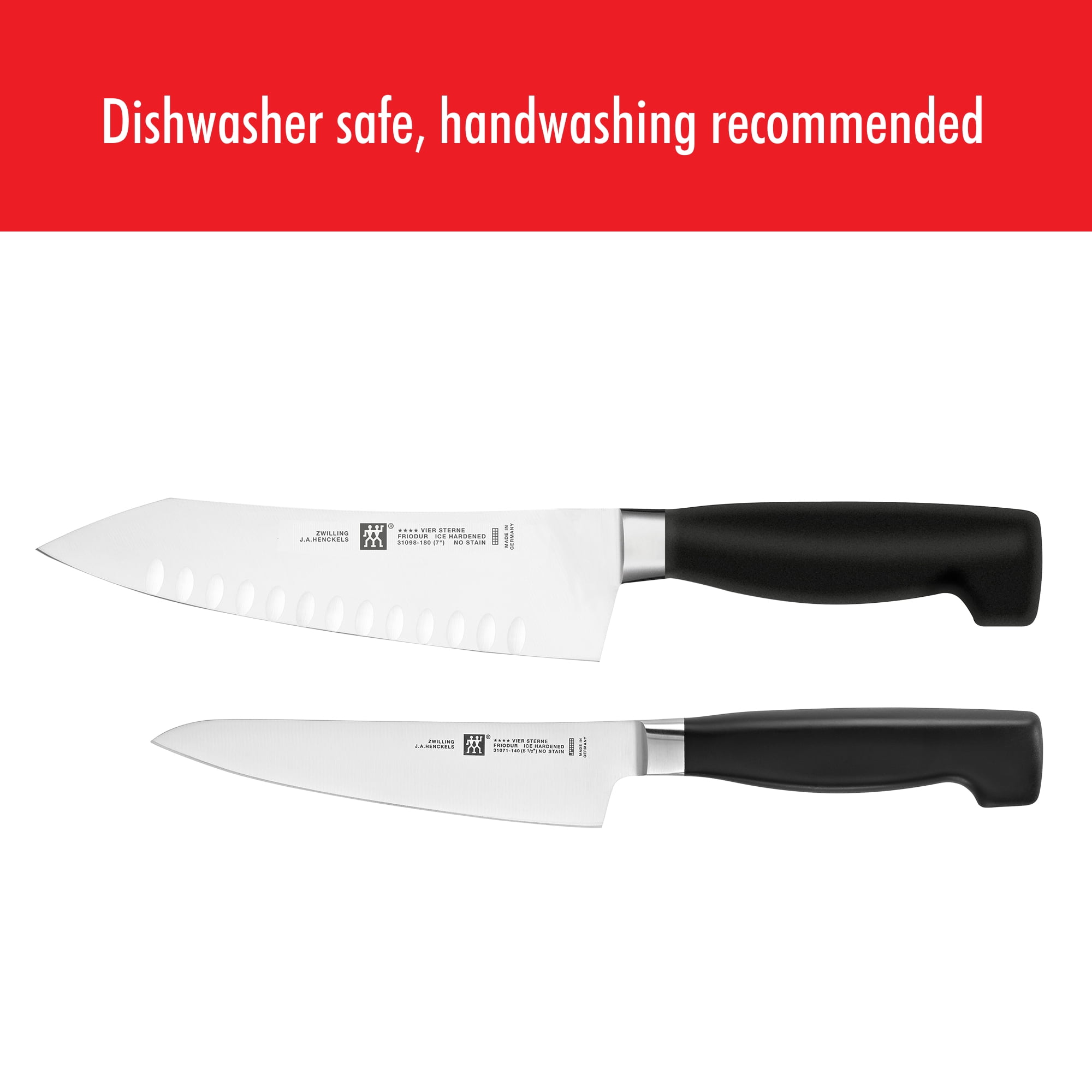 ZWILLING Four Star Rock & Chop 2-pc Knife Set