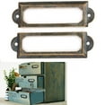 thumbnail image 3 of Fugacal Label Frame, Diy Drawer Drawer Label, Note Accessories Beautiful Appearance For School Suitable For Young People For Experiment Can Be Used Alone, 3 of 8