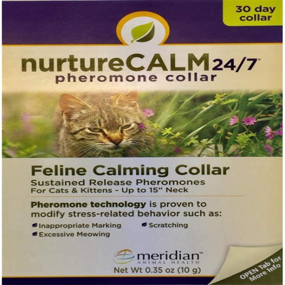 NurtureCALM 24/7 Feline Calming Pheromone Collar Upto 15 Neck