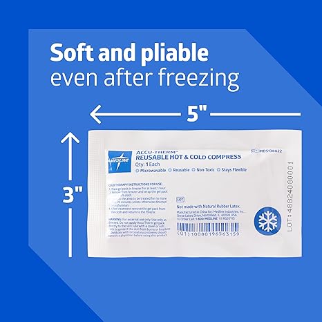 Accu-Therm Reusable Hot/Cold Chamber Pack, 12-9/10" x 5-4/5", 48/Case