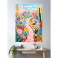 thumbnail image 2 of Miracle Garden Print Poster Wall Art, Modern Wall Decor For Living Room Bedroom, 24x36 UNFRAMED, 2 of 3