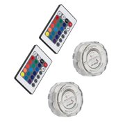 10 LED Submersible Light Lamp Waterproof Remote Control RGB Light Lamp