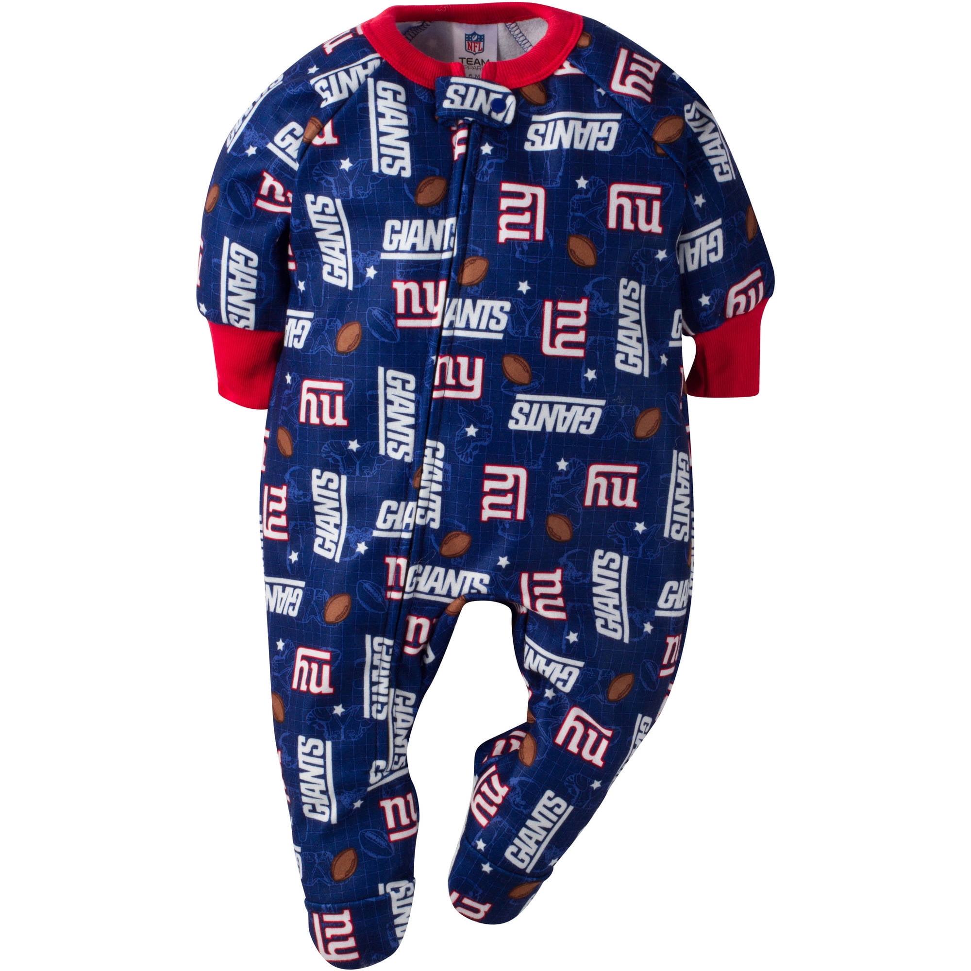 Nfl New York Giants Baby Boys Team Blanket Sleeper Walmart Com Nfl New York Giants Baby Boys Team Blanket Sleeper Walmart Com