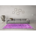 thumbnail image 3 of Ahgly Company Indoor Rectangle Persian Purple Traditional Area Rugs, 7' x 10', 3 of 4