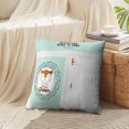 thumbnail image 4 of LALILO Throw Pillow Covers Cute And Funny Animal Good Shirt Cushion Cover 18" x 18", 3995 Pack, 4 of 6