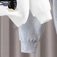 thumbnail image 5 of Kaprioy Boys Clothes Fall Winter Outfits Kids Fall Boys Pants Set Kids Letter Print Sweatshirts 2PCS Long Sleeve Cartoon Clothing, 5 of 7