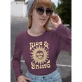 thumbnail image 2 of Mythical Sun Rise And Shine T-shirt Color Women's -SelectDesign Designs, 2 of 4