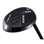 Rife Golf RX7 Tall Senior Men's Right Handed XL Plus 1 Inch Over Standard Length Lite A Flex Graphite All True Utility Hybrid Iron #5 Ultra Forgiving Golf Club