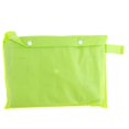 thumbnail image 4 of Poncho de lluvia de emergencia con capucha y bolsa de almacenamiento para deportes al aire libre verde-L Cola Chaqueta reutilizable de los impermeables, 4 of 8