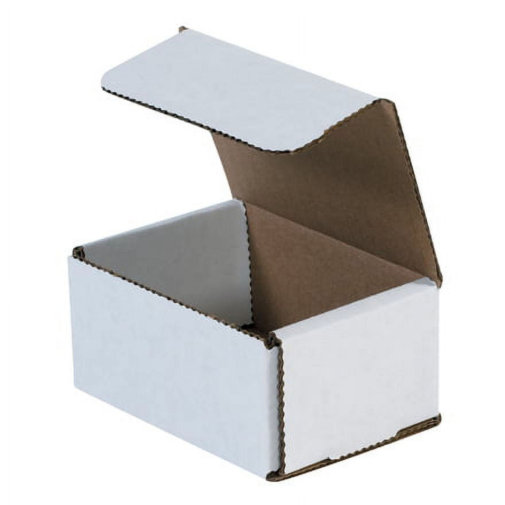 White Corrugated Boxes 10x7x3 – 50/Case, ECT-32B, For Mailing/Shipping