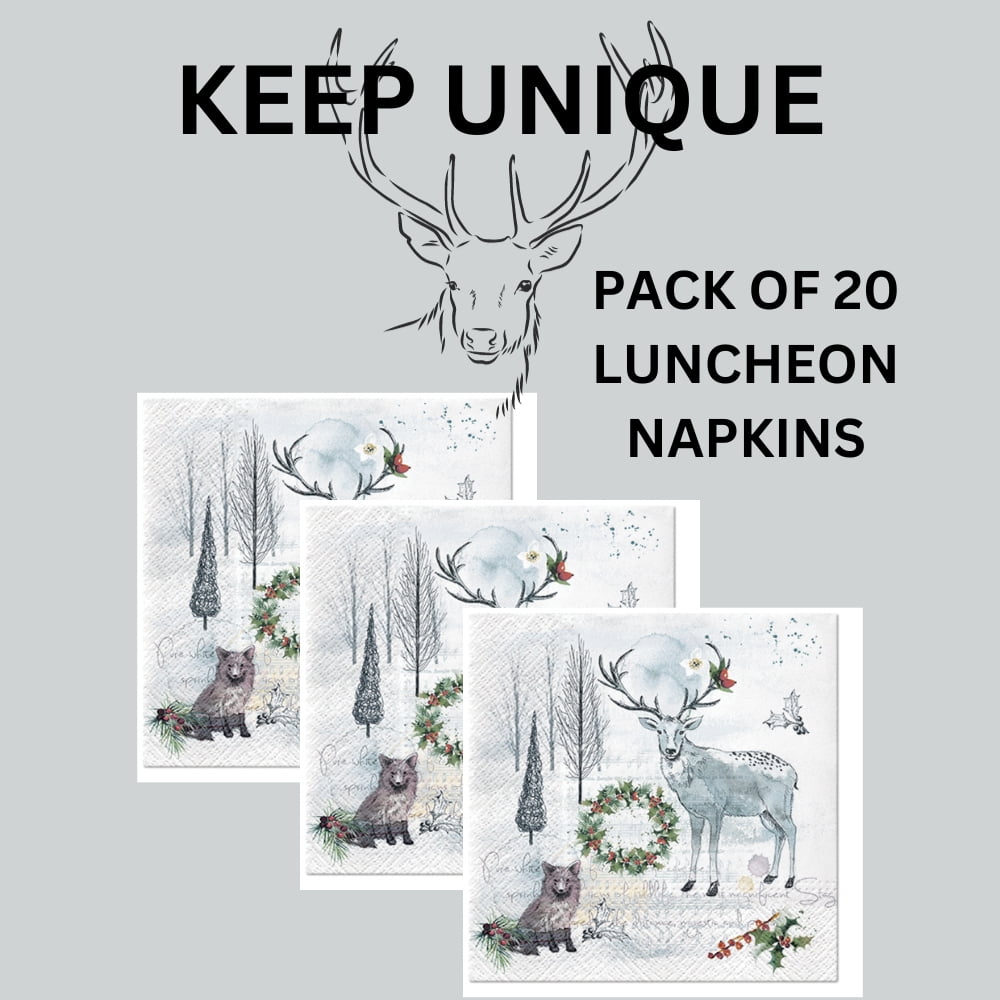 Mystery Surprise Pack Paper Napkins For Decoupage, Lot Of 12 Luncheon  Napkins, Free Shipping - Yahoo Shopping