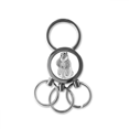 thumbnail image 1 of Animal Big Mouse picture De acero inoxidable Anillo de metal llavero llavero clip auto regalo, 1 of 3