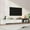 White, variant on Blotout 82"-107" Extendable TV Stand with 3 Storage Drawers,Fits TVs up to 120 Inch,Modern Wooden Entertainment Center for Living room, Bedroom