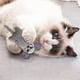 thumbnail image 3 of Cartoons Catss Dog Shaped Toy Gnaw Resistance Puplasticsy Toy Catss Self Funny Grinding Teeth Cleaning Interactive Toy, 3 of 5