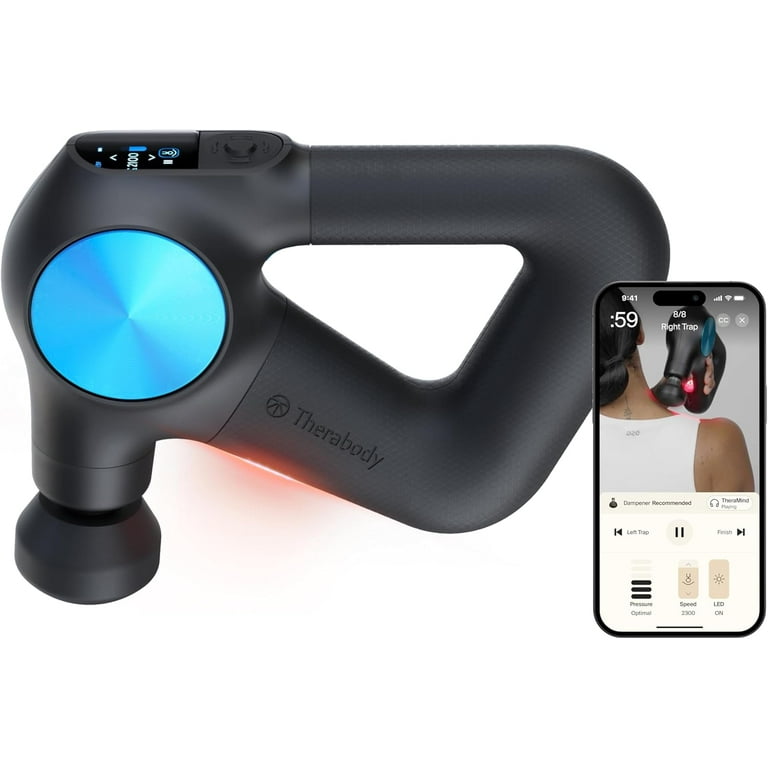 Body PRO Plus - 6-in-1 Deep Tissue Percussion Massage Gun, Handheld  Personal Massager for Full Body Pain Relief & Muscle Tension with Biometric  Breathwork, Vibration & Heated Attachments - Walmart.com