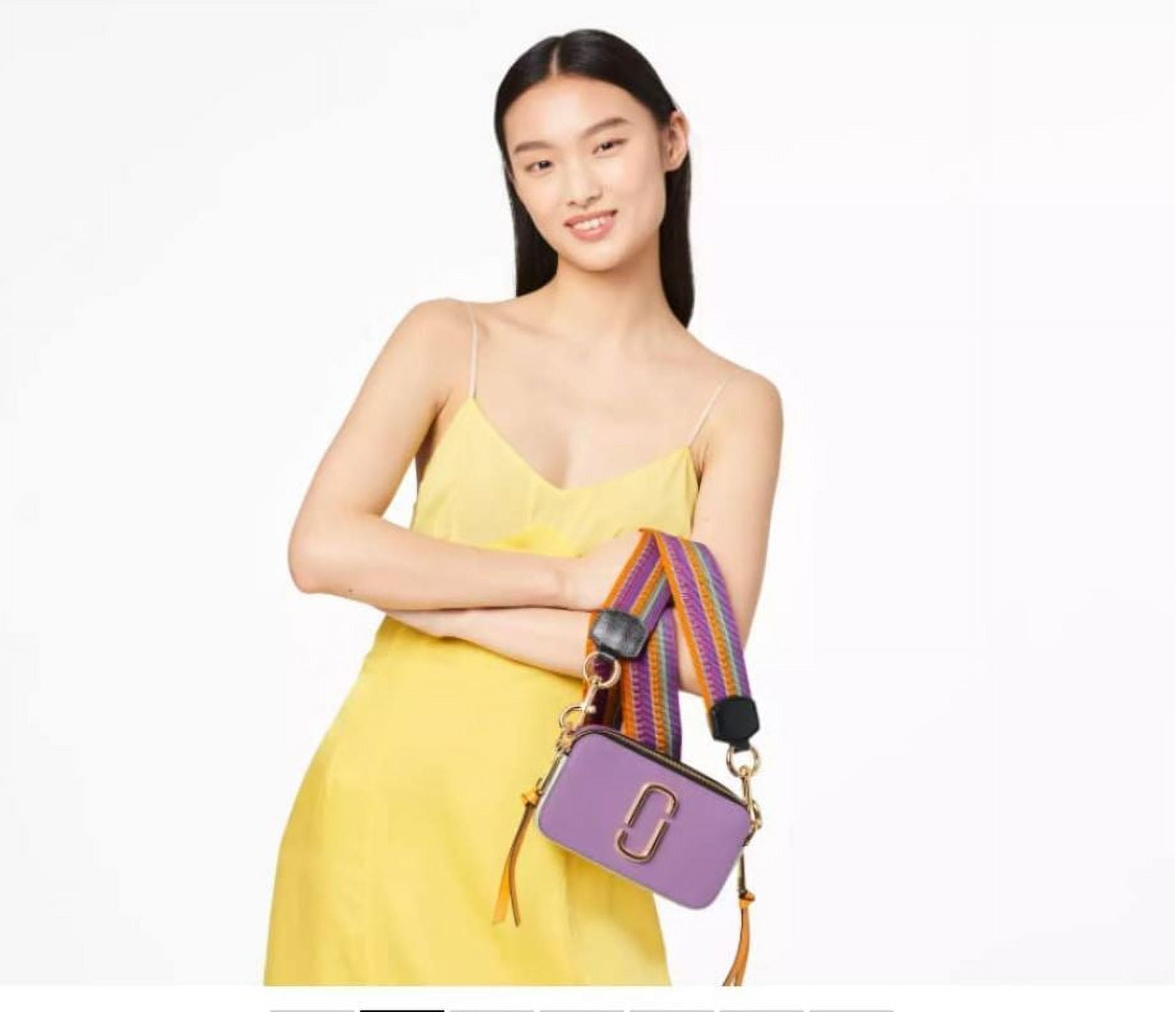Marc Jacobs Womens Snapshot Color-Blocked Crossbody Regal