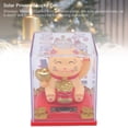 thumbnail image 4 of Solar Lucky Cat, Vibrant and Cheerful Design Plastic 3.62x3.15x3.15in for Solar Energy Sensor Home Office Car Restaurant Hotel Cafe, 4 of 7