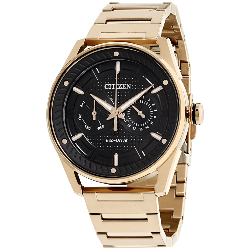 CITIZEN Citizen Men's EcoDrive Rose Gold Stainless Steel Watch