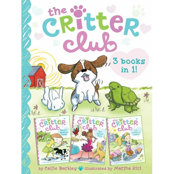 Critter Club 3 Books In 1!: Amy and the Missing Puppy; All about Ellie; Liz Learns a Lesson (Paperback)