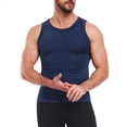 thumbnail image 5 of Gamivast Men's Compression Tank Tops Sleeveless Tight Fit Muscle Vest Bodybuilding Gym Workout T-Shirt Summer Athletic Breathable Running, 5 of 5