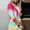 Womens Sky Blue Rainbow Blazer Suit Jacket, variant on Olyvenn Winter Fashion Women's Rainbow Blazer Long Sleeve Work Office Gradient Color Suit Jacket Outwear Rainbow Blazer Suit Jacket for Women Trendy 2024 Yellow 12