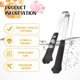 thumbnail image 2 of herramientas de cocina Cat Tongs 7 Inch Food Clips Kitchen Tongs Cat Paw Shape Tongs Stainless Steel Cooking Tongs for BBQ Cooking Grilling Sweets, Sugar, 2 pcs Zhivalor WMSS-366-1, 2 of 3