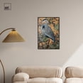 thumbnail image 3 of Heronâ€™s Blue Serenade Canvas Bird Maximalist by Art Remedy, Black Frame, 20" x 30", 3 of 7