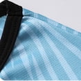 thumbnail image 5 of FRSASU Men's Crew Neck Sleeveless Tank Top Vest Camo Print Lightweight Athletic Casual Travel Workout Tee Sky Blue-A, 5 of 7