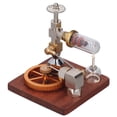 thumbnail image 3 of Stirling Engine Model, Beech Base Stirling Engine Model Set Multipurpose Table Ornamen For Mechanical Learning ANGGREK Otros, 3 of 8