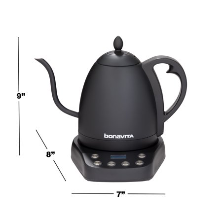 Bonavita - 1L Electric Tea Maker/Kettle - Matte Black