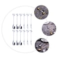 thumbnail image 4 of MasteelfCA 12pcs Dessert Spoon and Fork Set Stainless Steel Mixing Spoon Cake Forks, 4 of 7