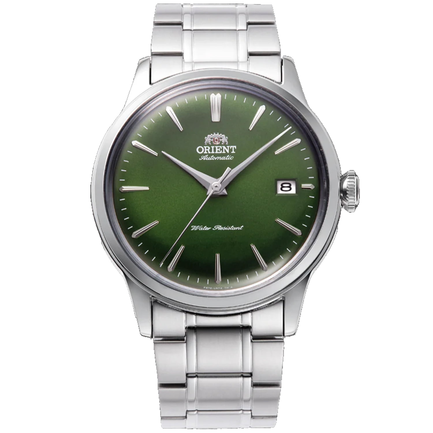 Orient Men s Bambino Green Dial Watch - RA-AC0M09E30B