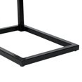 thumbnail image 3 of Noble House McKay Mango Wood End Table, Natural/Black, 3 of 6