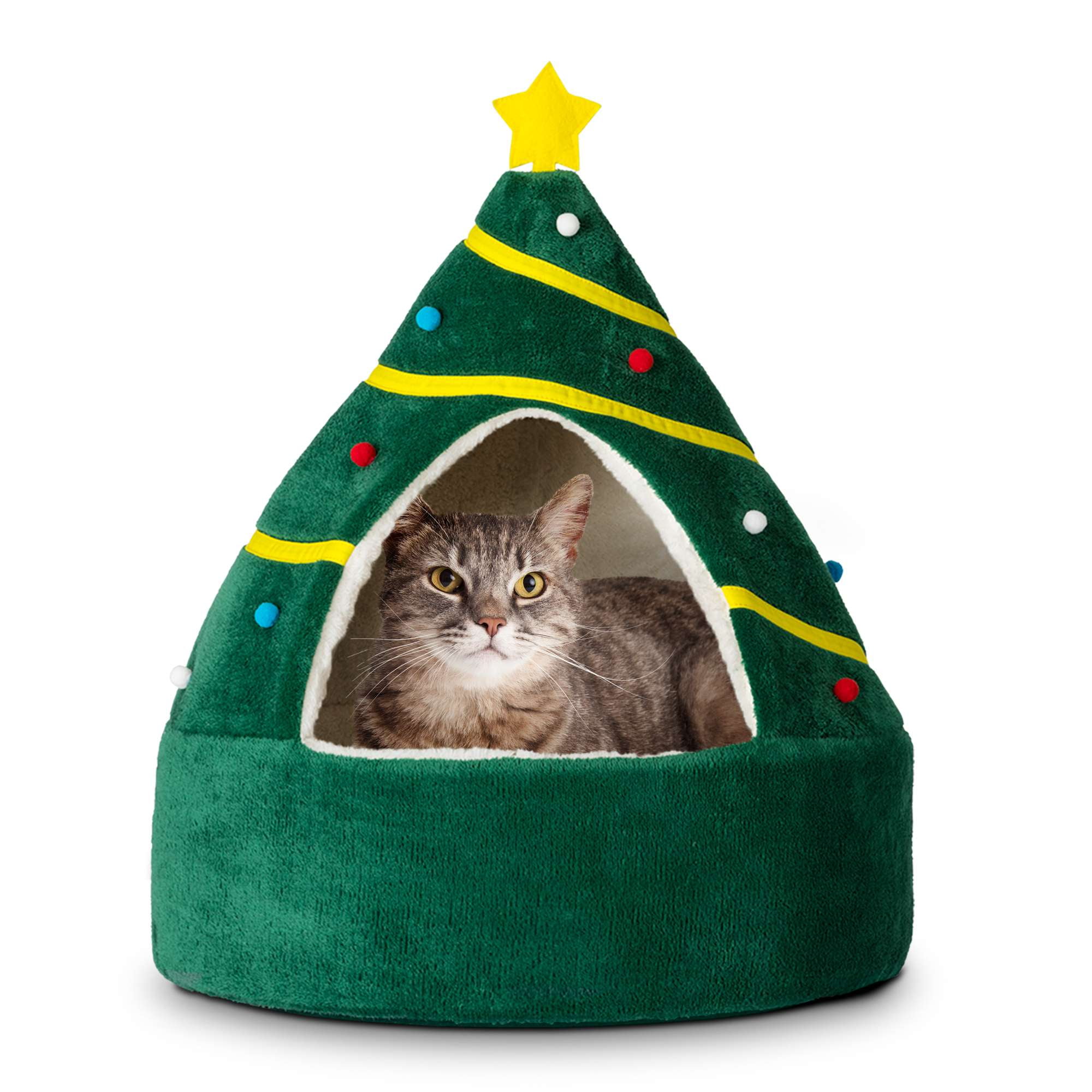 Vibrant Life Hideaway Tree Small Cat-Dog Bed