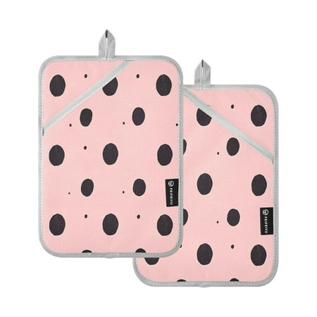 

Square Pot Holder Set of 2 - Silver-Coated Quilted Heat Resistant Pads 460℃ Heat Resistant with Hanging Loop for Oven and Microwave，A Cool Spider-mans